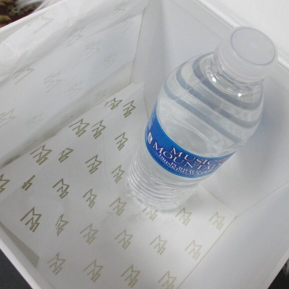 M.Micallef Art & Perfume Collectors Box w/magnetic flap close Square Closet box - Picture 5 of 5